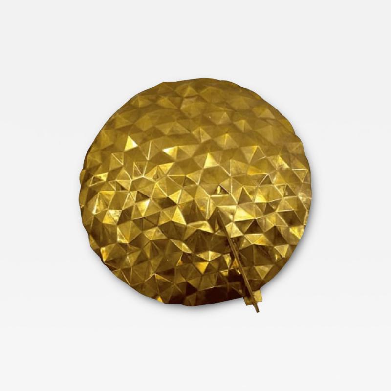 Gabriela Crespi Geometric gold wall light
