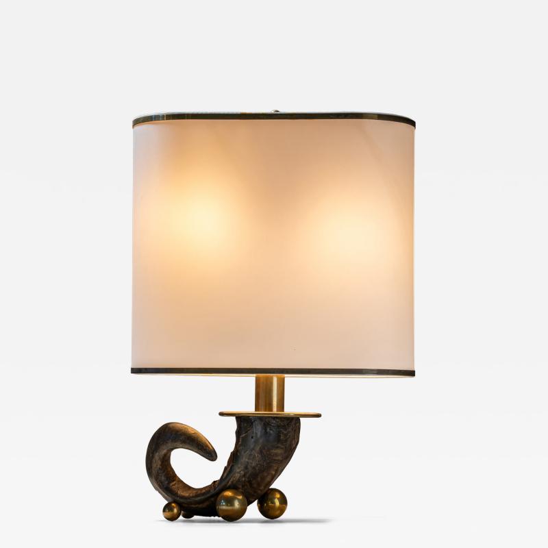 Gabriella Crespi Corno tre sfere Table Lamp by Gabriella Crespi 1922 2017 Italy