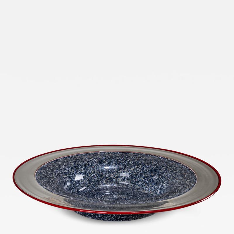Gae Aulenti Murano Glass Centerpiece by Gae Aulenti for Vistosi Italy 1970s
