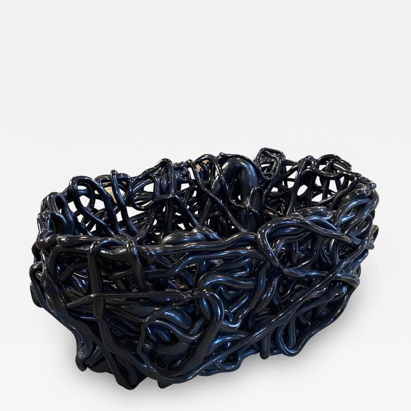 Gaetano Pesce Senzafine Soft Resin Basket by Gateano Pesce