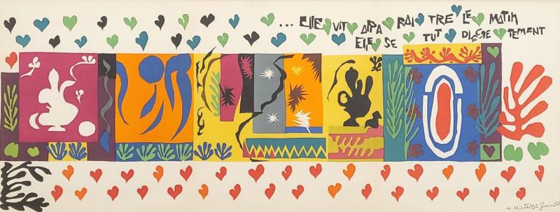 Galerie Maeght Serigraph after Matisse circa 1950