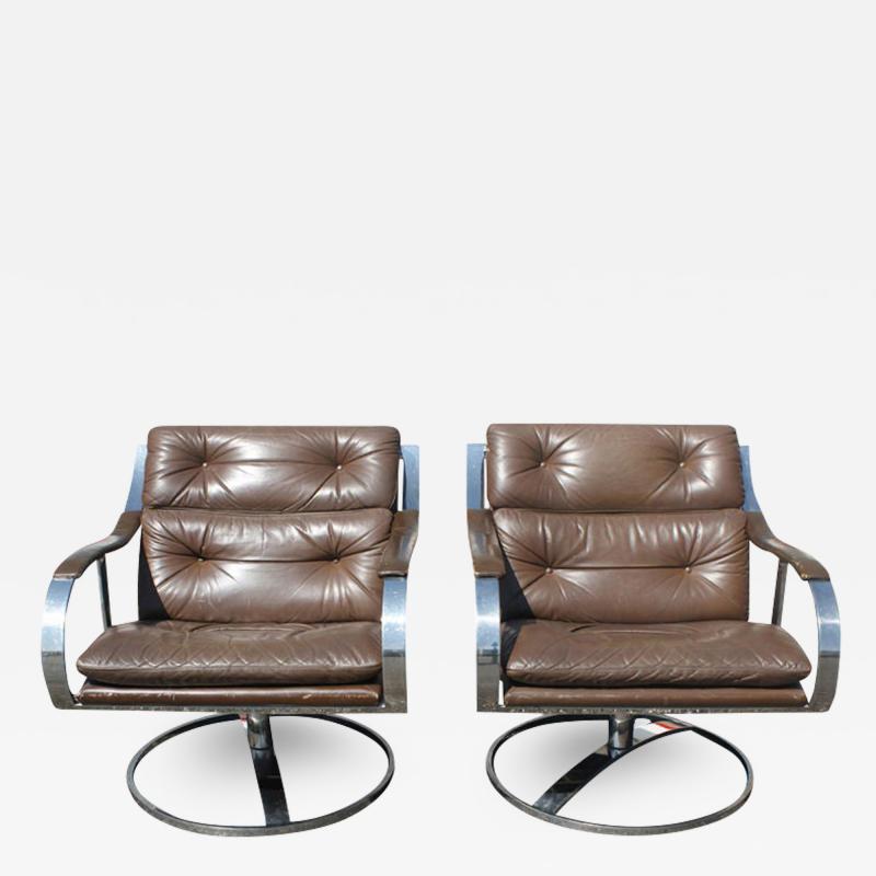 Gardner Leaver Pair Of Gardner Leaver For Steelcase Lounge Chairs