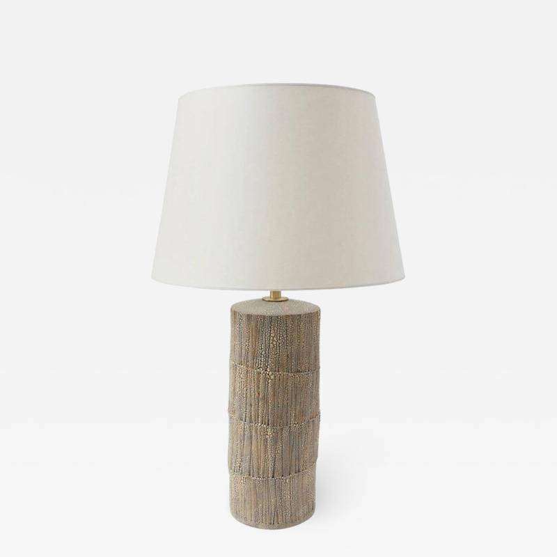 Gary DiPasquale Ceramic Shagreen Table Lamp