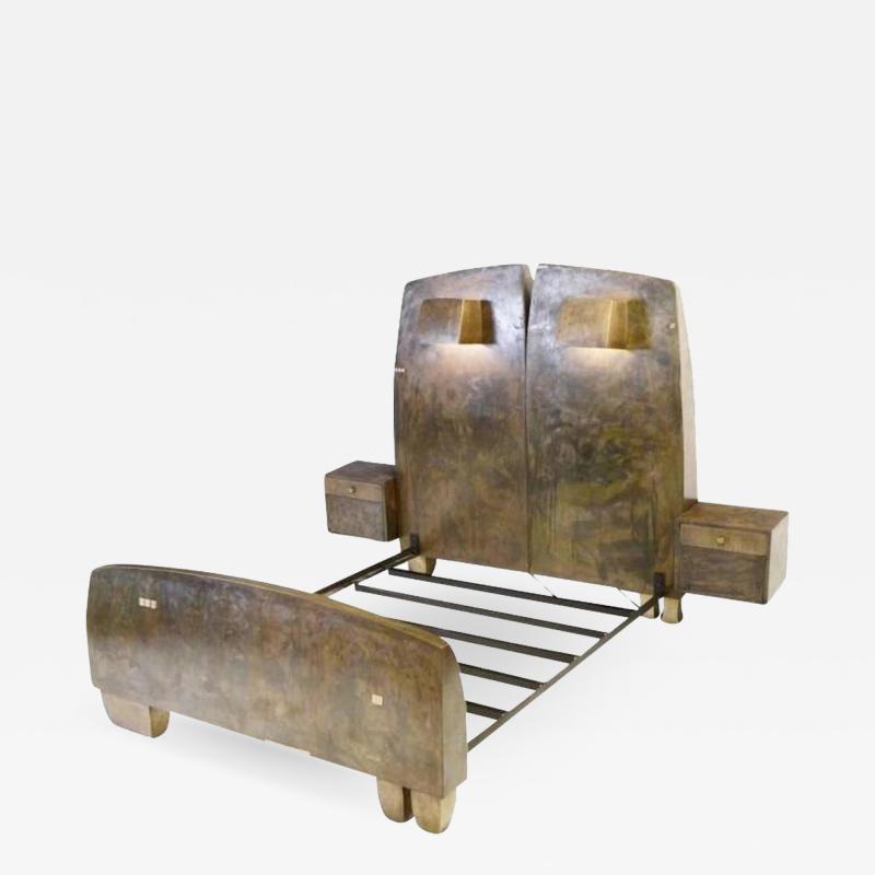 Gary Magakis Sculptural Bronze Bed USA