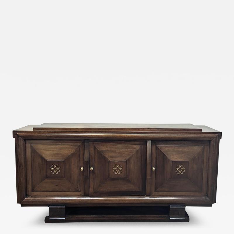 Gaston Poisson French Modernist Sideboard in the Style of Gaston Poisson