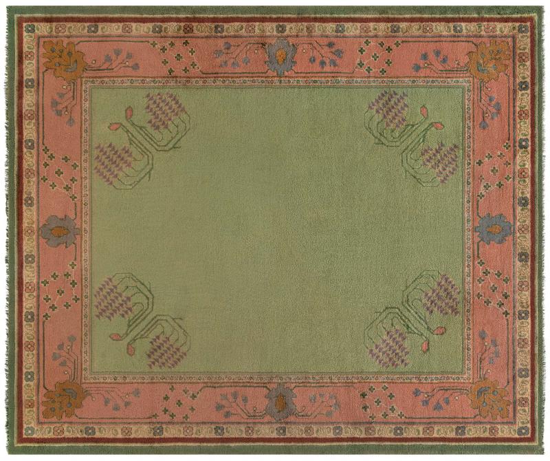 Gavin Morton Arts and Crafts Rug by Gavin Morton