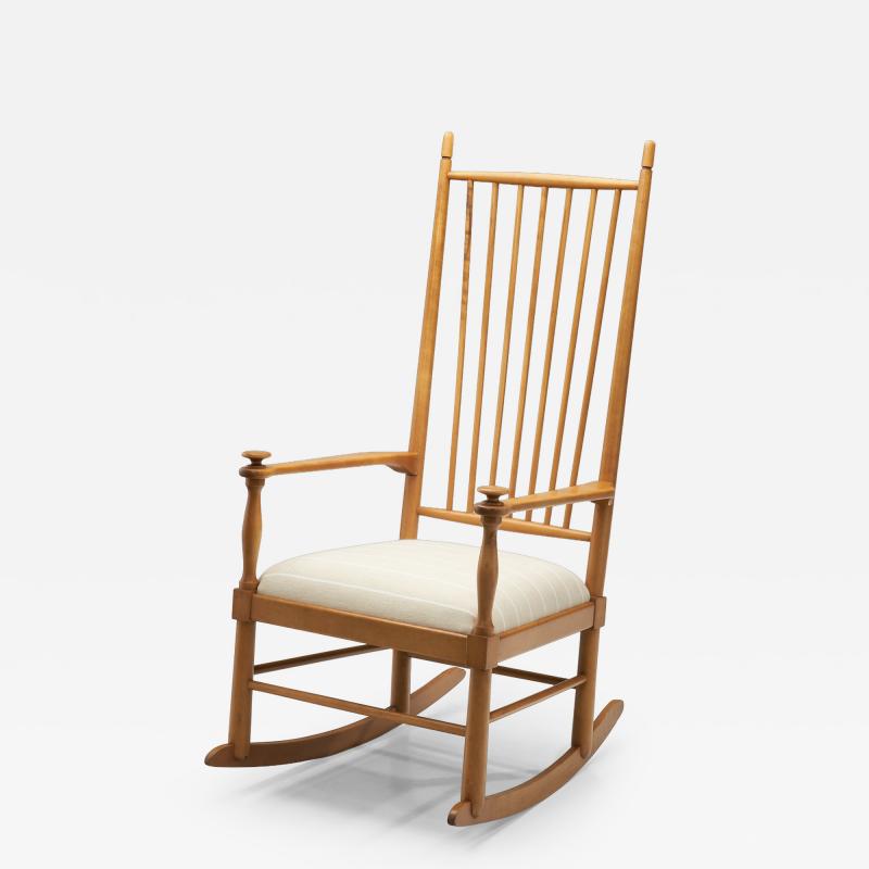 Gemla Karl Axel Adolfsson Isabella Rocking Chair for Gemla Sweden 20th Century