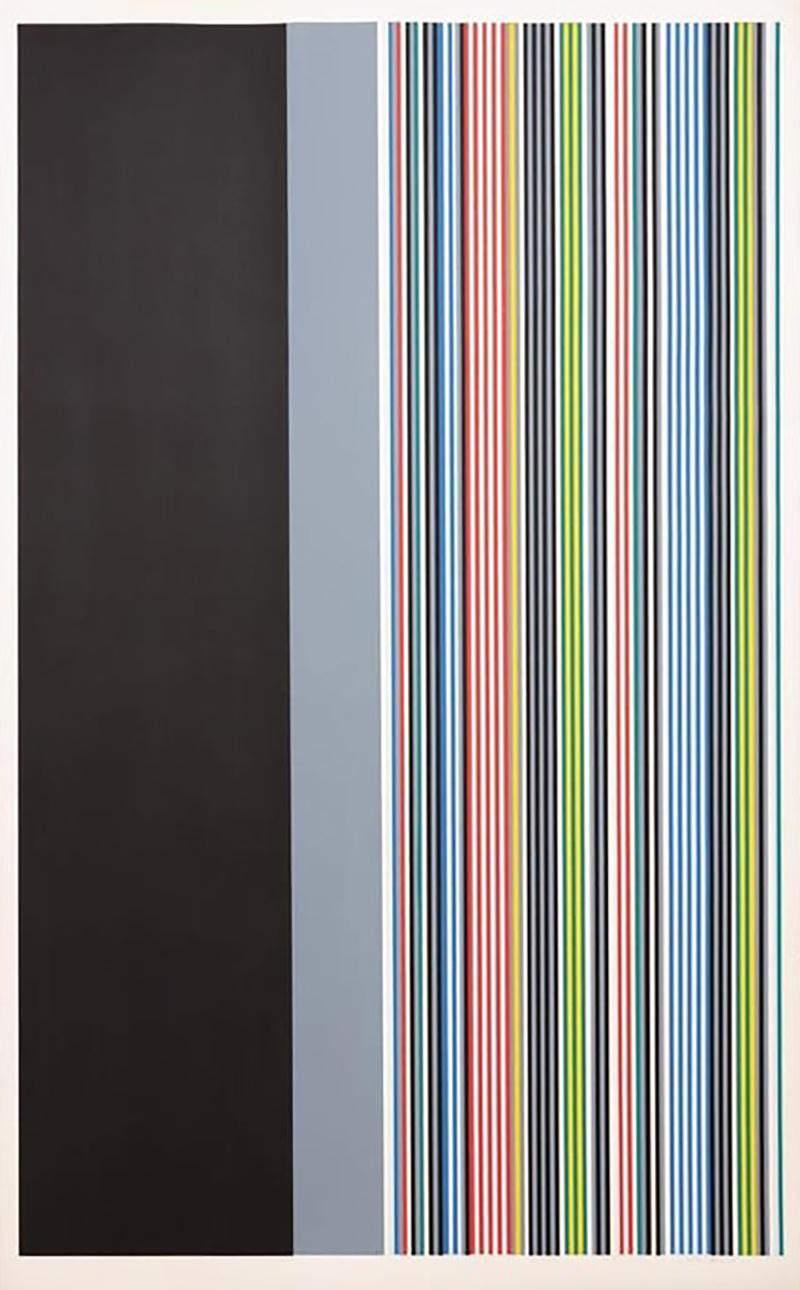 Gene Davis Gene Davis Signed and Numbered Limited Edition Color Field Serigraph 1974