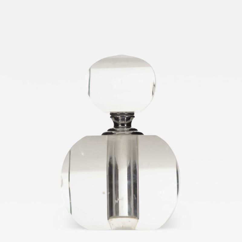 Geometric Glass Perfume Bottle