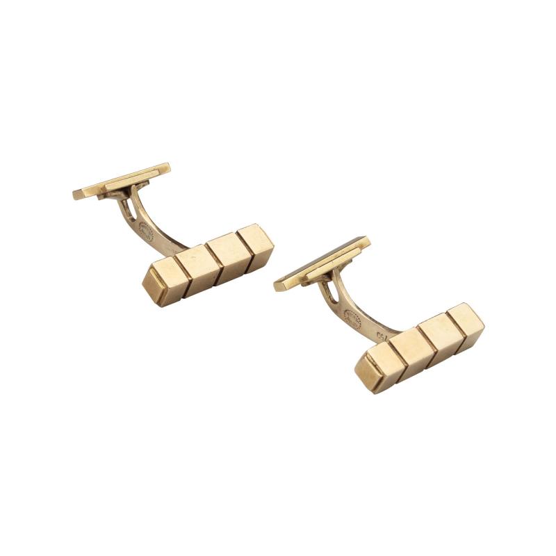 Georg Jensen Georg Jensen Gold Cufflinks 1064 Designer Henry Philstrup