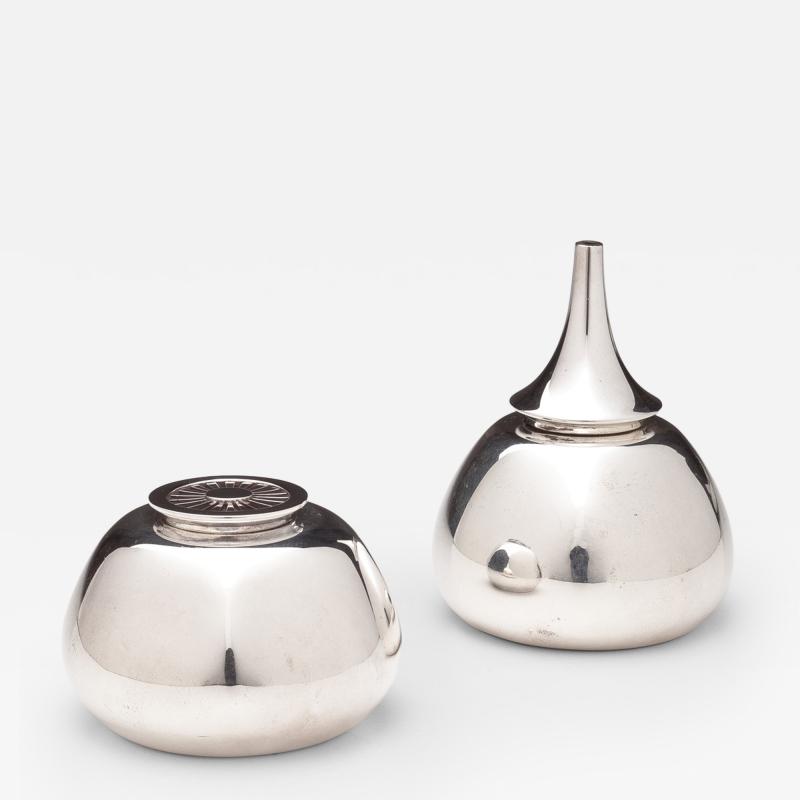Georg Jensen Georg Jensen Salt Pepper Shakers No 995 by Soren Georg Jensen