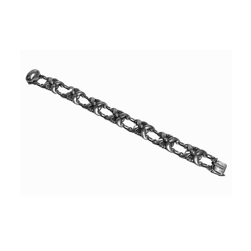Georg Jensen Georg Jensen Sterling Silver Bracelet London 1952 design no 37 