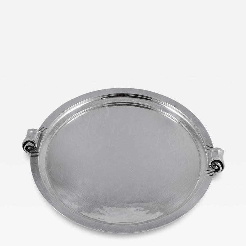 Georg Jensen Georg Jensen Sterling Silver Tray No 591