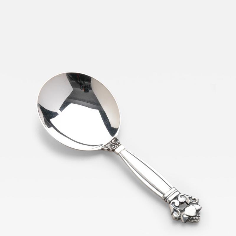 Georg Jensen Georg Jensen Sugar Spoon No 171 in Acorn