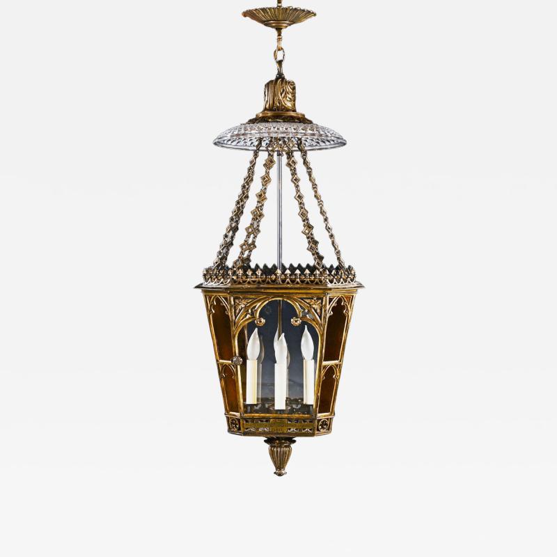 George Bullock Napoleon Buonapartes Gilt Brass Hall Lantern Supplied For Use at St Helena