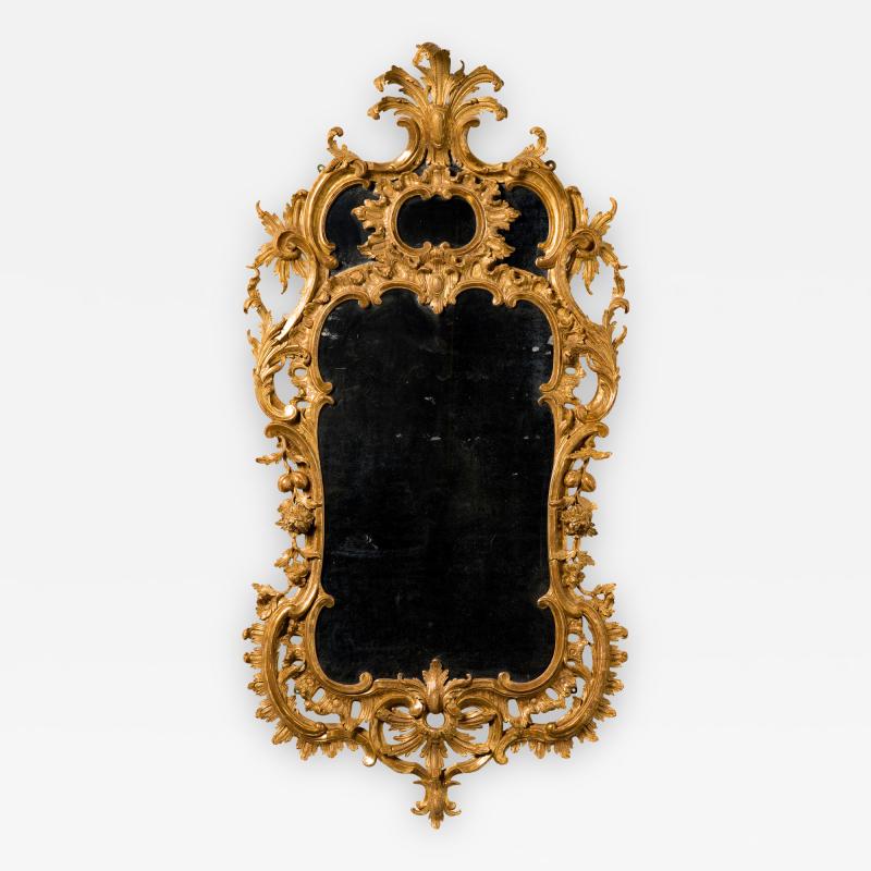 George II Giltwood Mirror