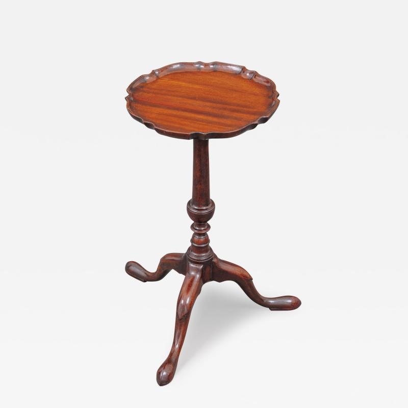 George II Style Mahogany Tripod Kettle Stand