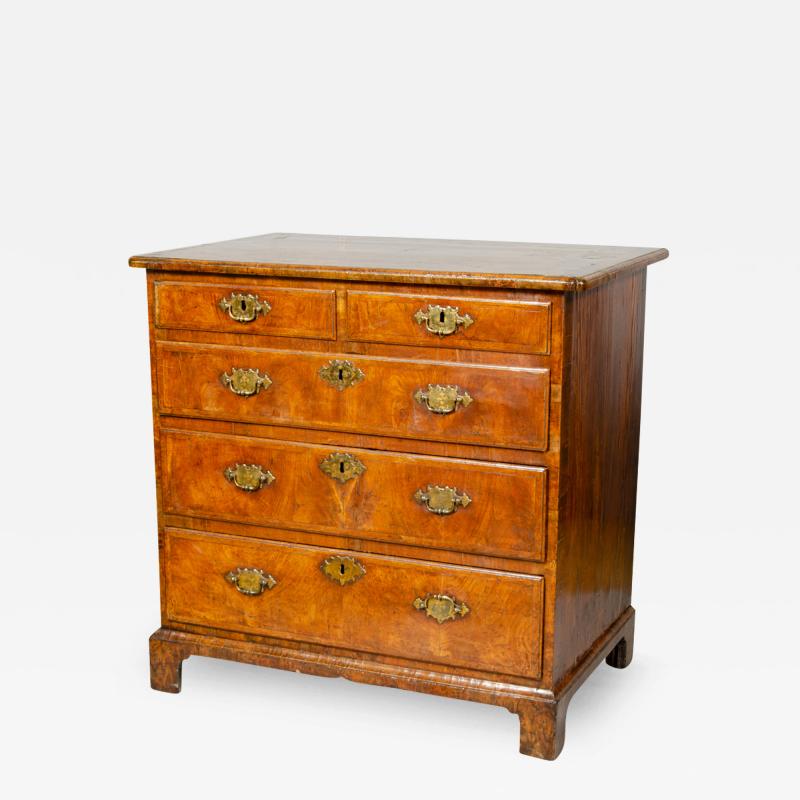 George II Walnut Chest of Drawers