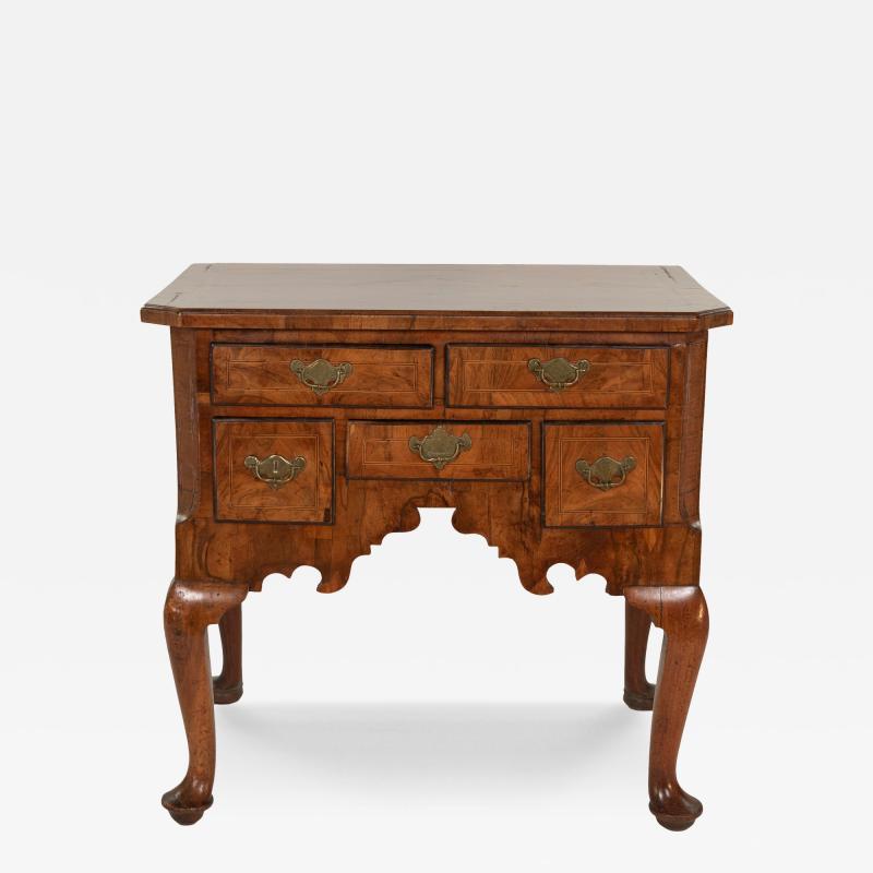 George II Walnut Lowboy English circa 1760