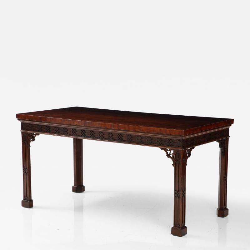 George III Chinese Chippendale Console Table