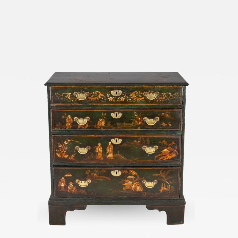 George III Japanned Chest of Drawers