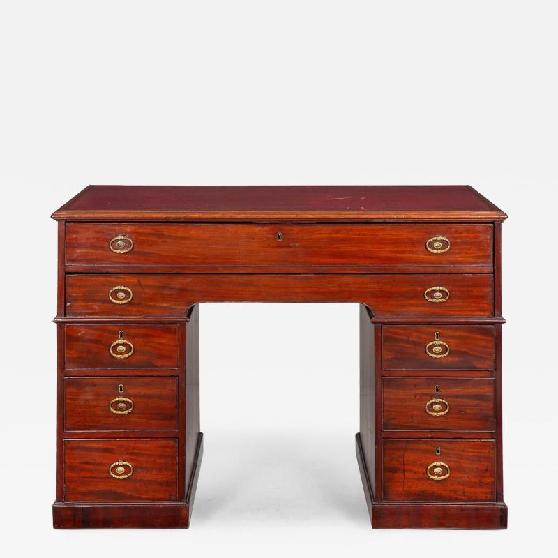 George III Mahogany Architect s Desk attr Gillows of Lancaster circa 1790