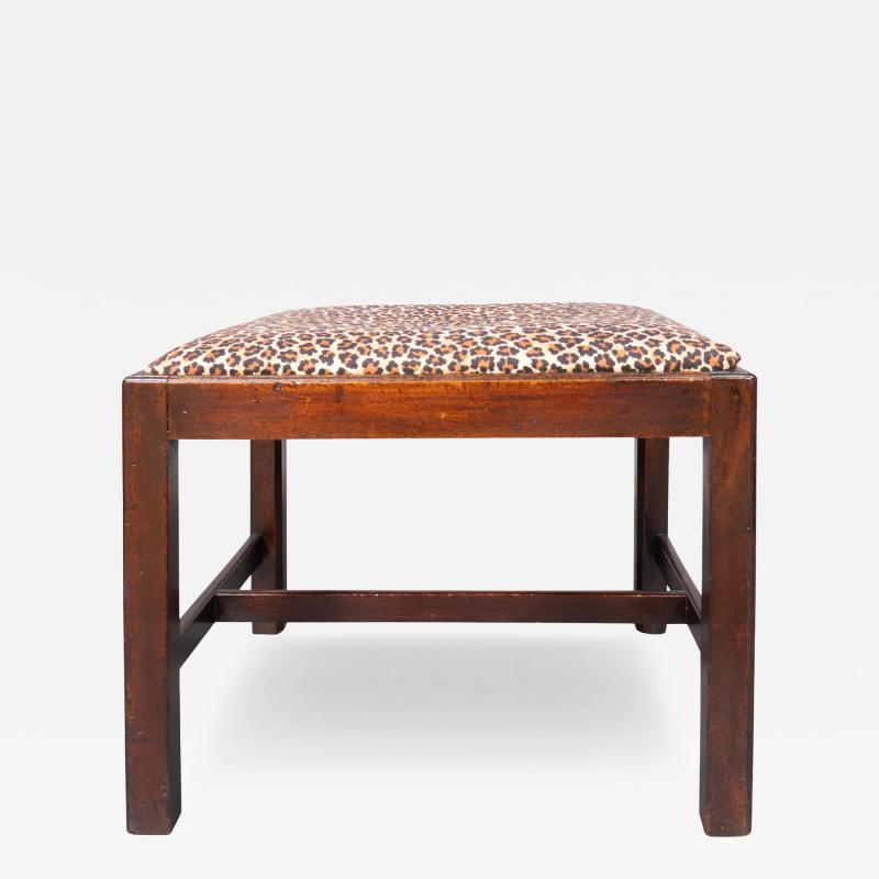 George III Mahogany Bench