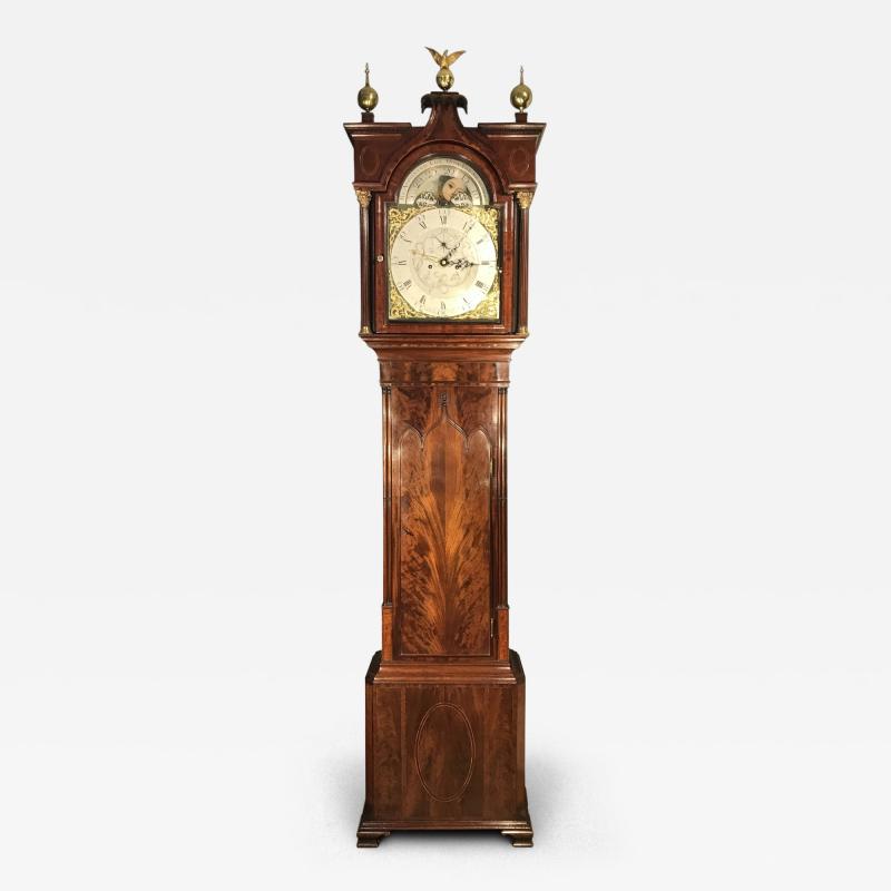 George III Mahogany Longcase Clock