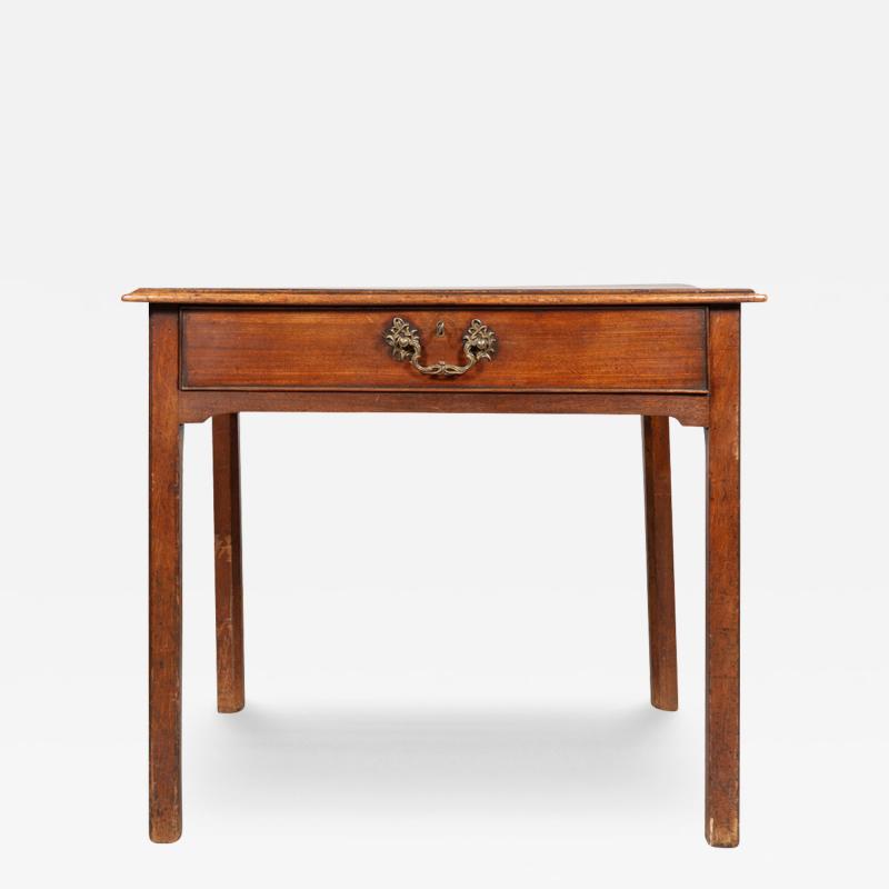 George III Mahogany Side Table