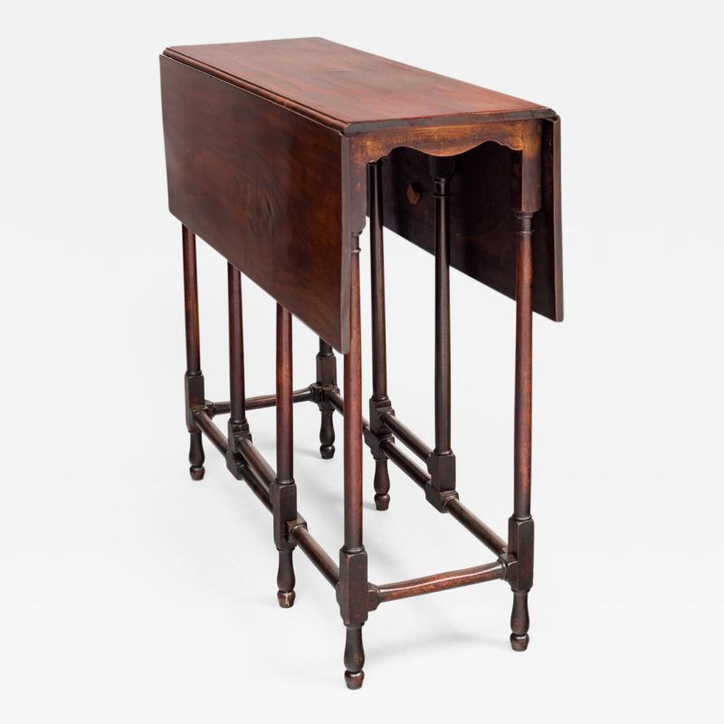 George III Mahogany Spider Leg Table