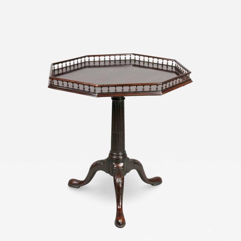 George III Mahogany Tea Table