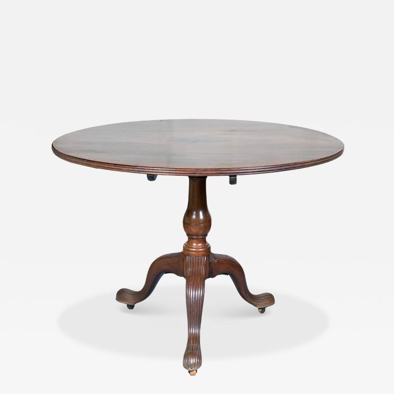 George III Mahogany Tea Table