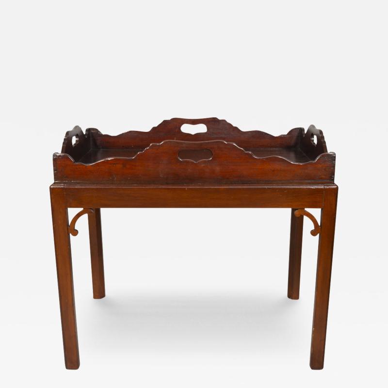 George III Mahogany Tray Table