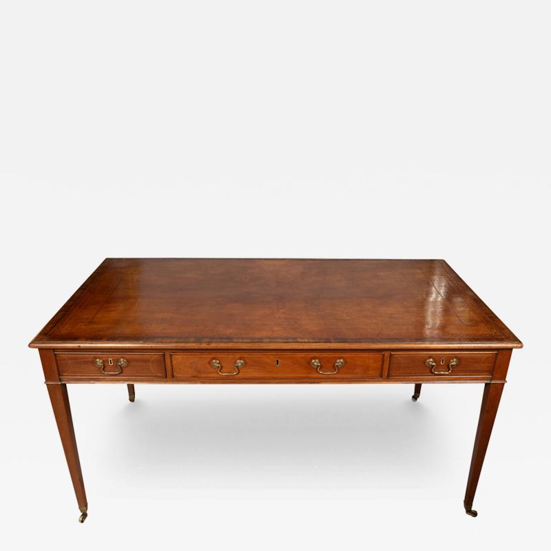 George III Mahogany Writing Table