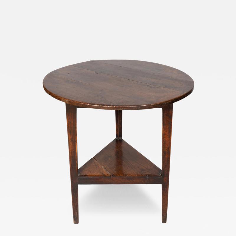 George III Oak Cricket Table