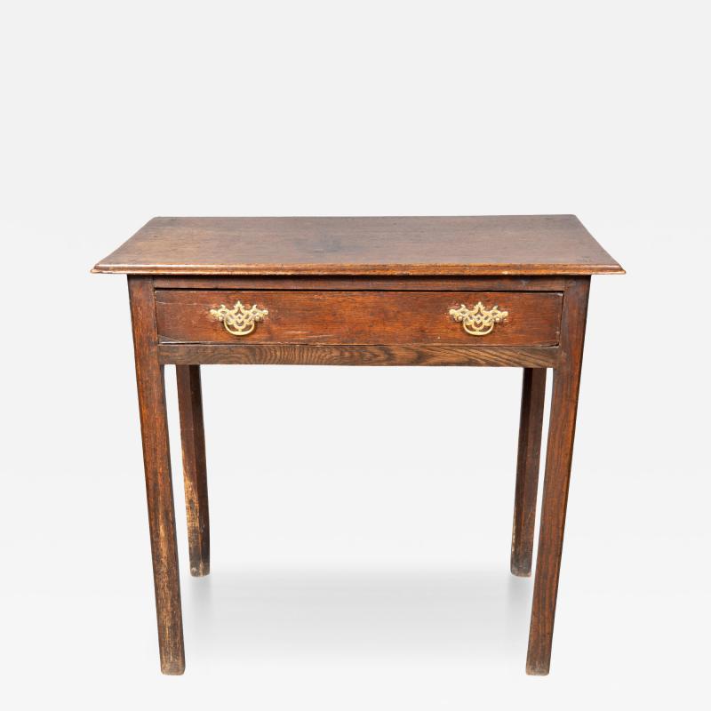 George III Oak Side Table