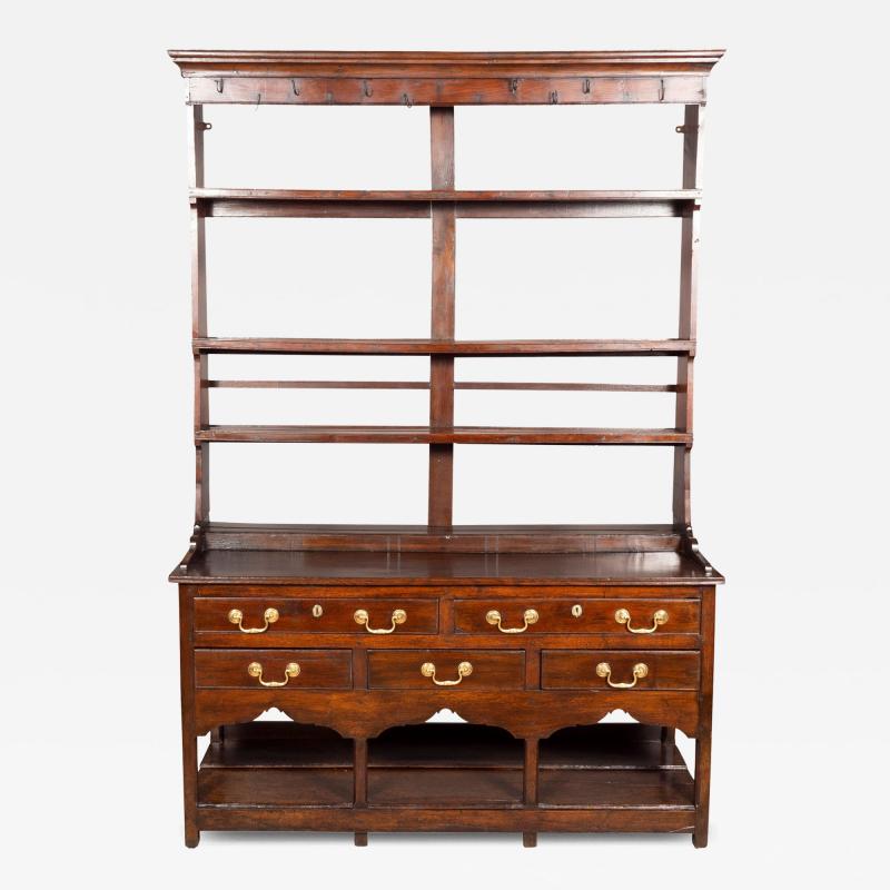 George III Oak Welsh Dresser