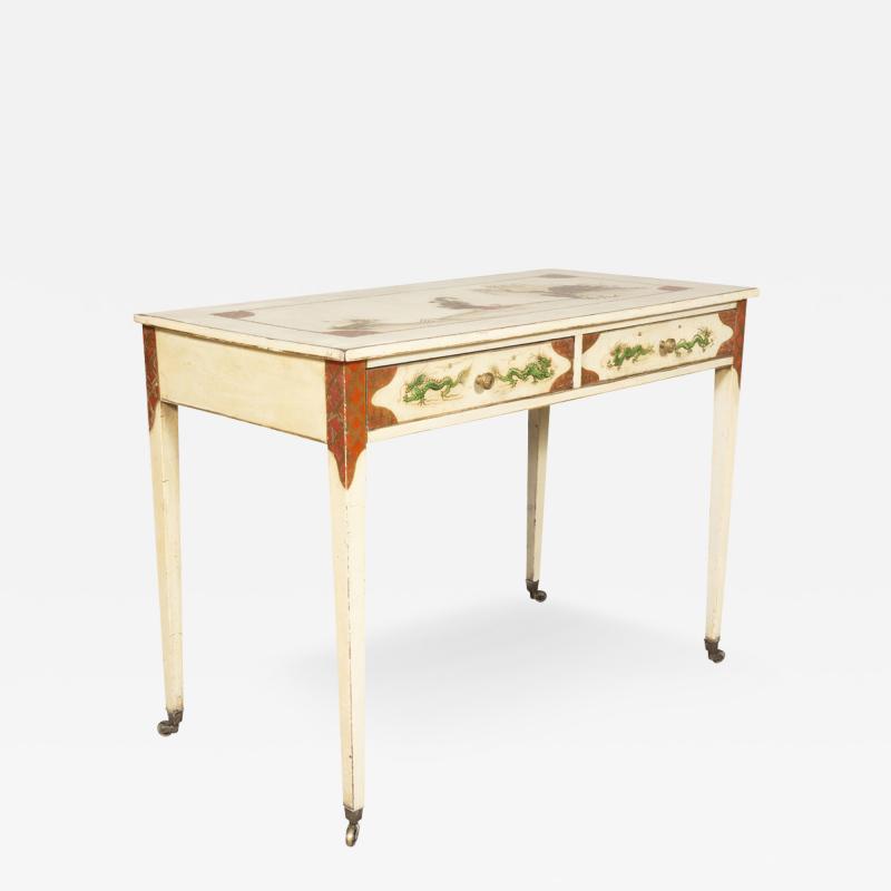 George III Painted Side Table