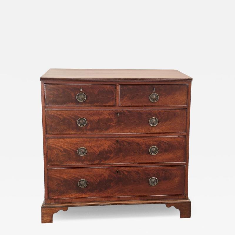 George III Period Mahogany Chest of Drawers circa 1790