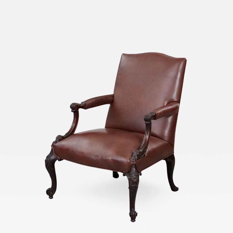 George III Style Gainsborough Armchair