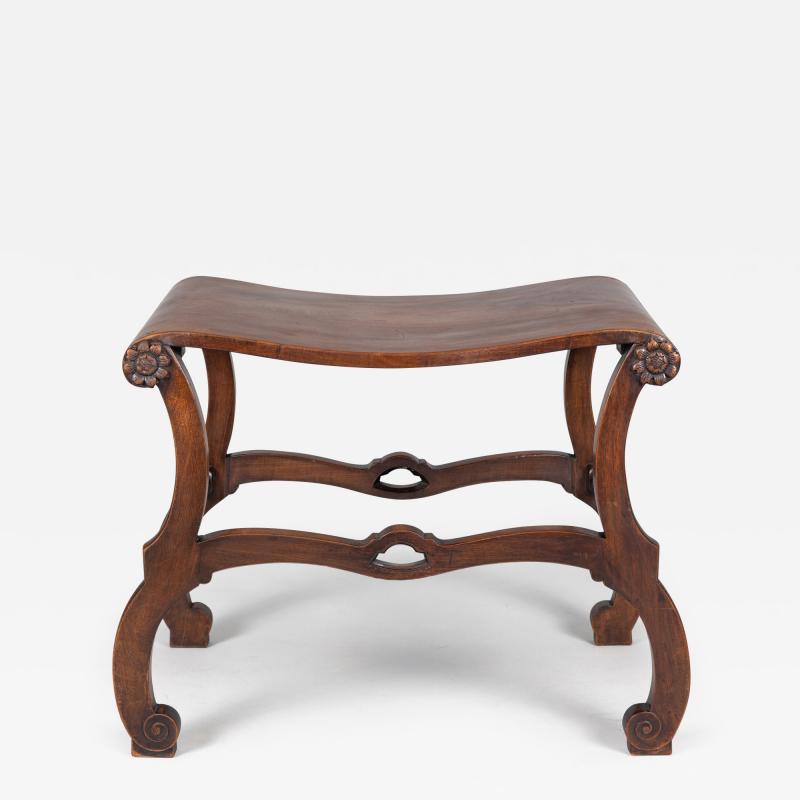 George III Style Stool by Howard Sons