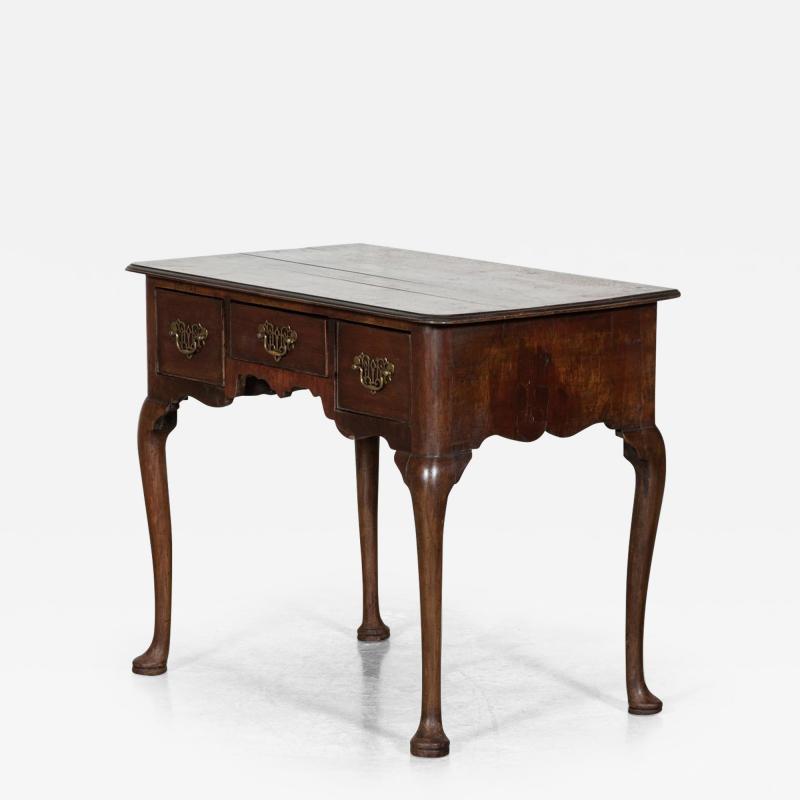 George III Walnut Lowboy