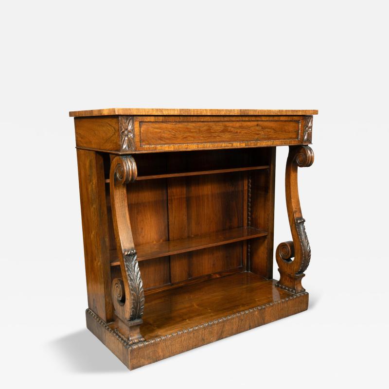 George IV Rosewood Bookcase