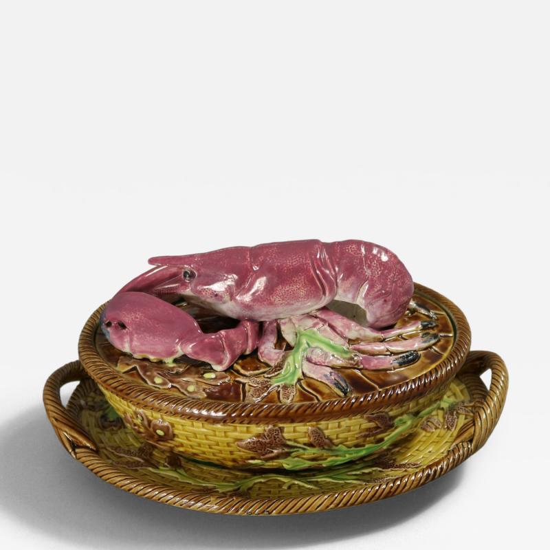 George Jones Majolica Lobster Dish