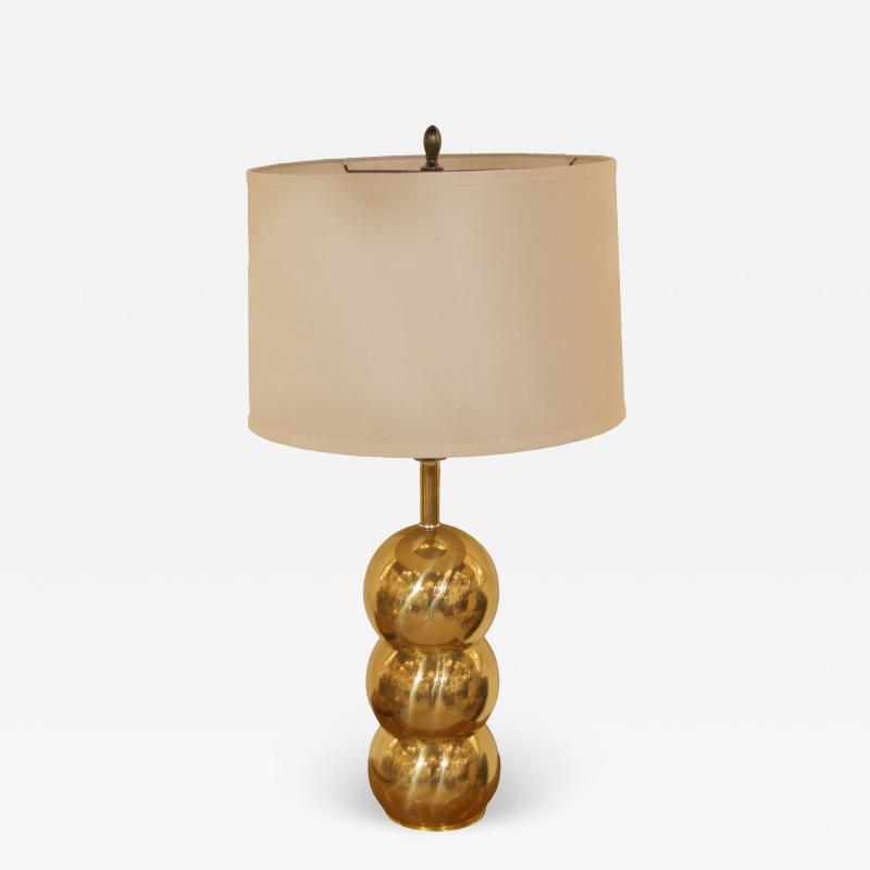 George Kovacs Kovacs Style Brass Orb Lamp