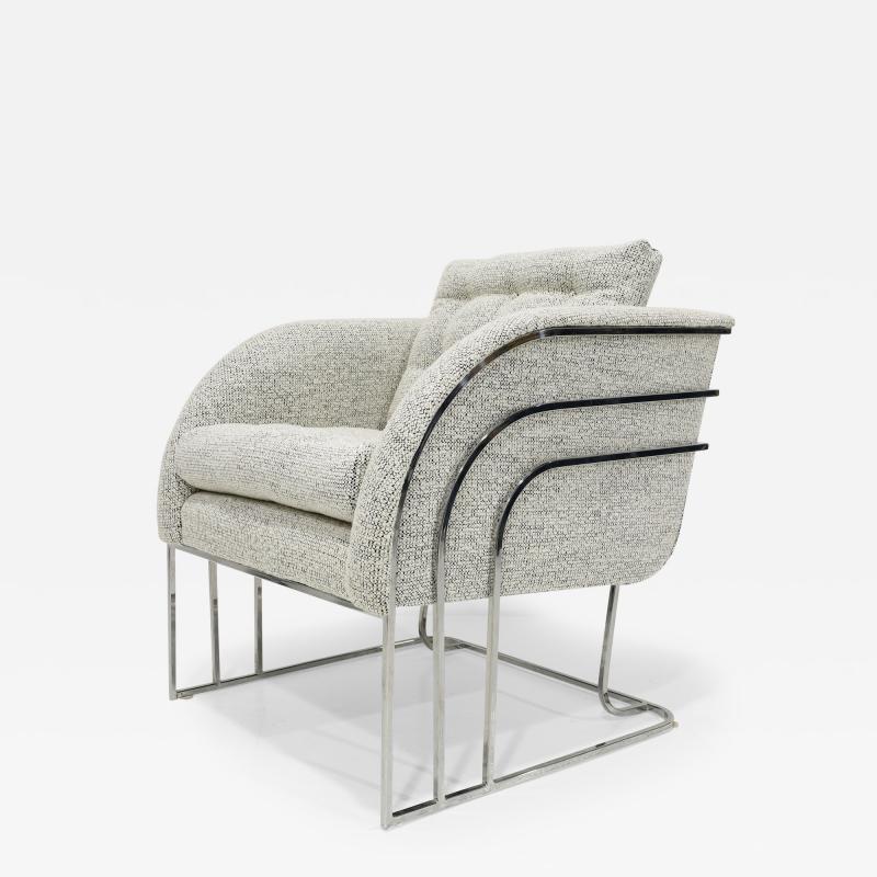 George Mergenov George Mergemov Lounge Chair in Boucle