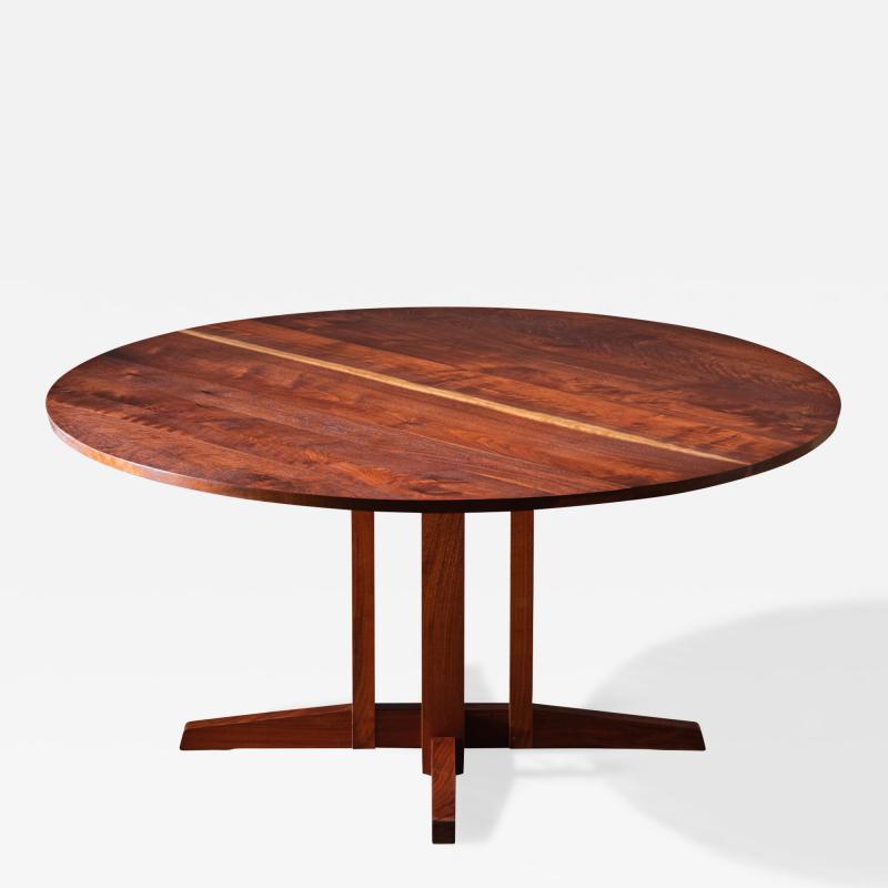 George Nakashima - Cluster Base Round Dining Table