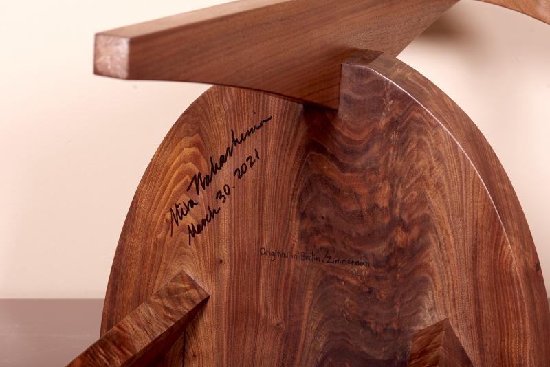 Mira Nakashima Concordia Chair by Mira Nakashima, Nakashima