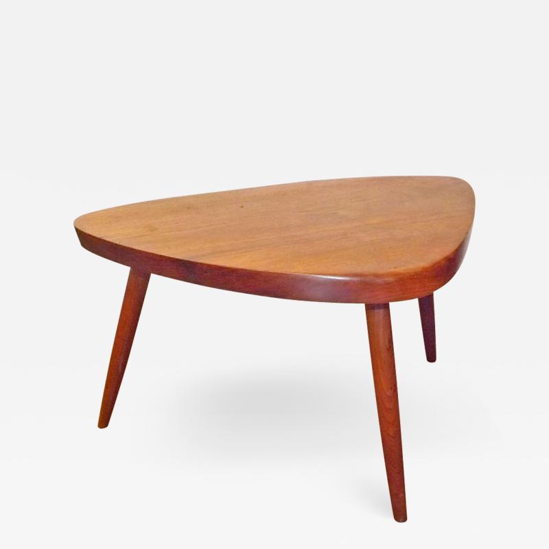 George Nakashima Small Tri Leg Table