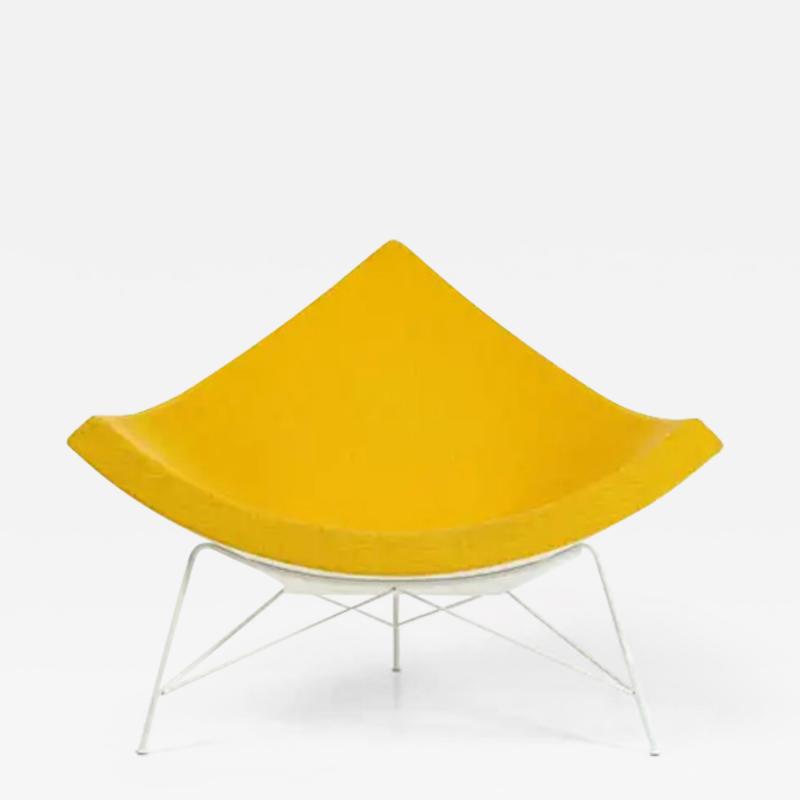 George Nelson George Nelson Coconut Lounge Chair in Maharam Mode Goldenrod Fabrics